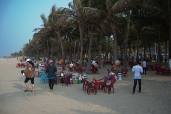 Garküche am Strand